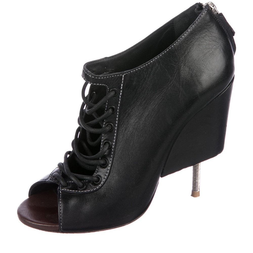 Givenchy peep-toe booties